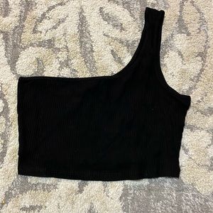 SHEIN Cropped One Shoulder Top